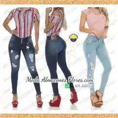 $9 : MAYOREO EN JEANS LEVANTA COLA image 1