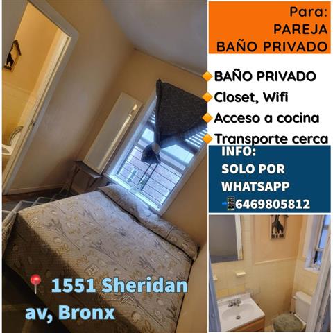 $300 : Pareja CON BAÑO PRIVADO image 3