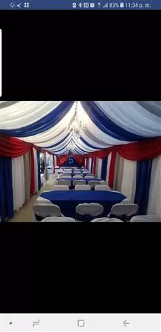 Mesa sillas carpa sbaños arcos image 3