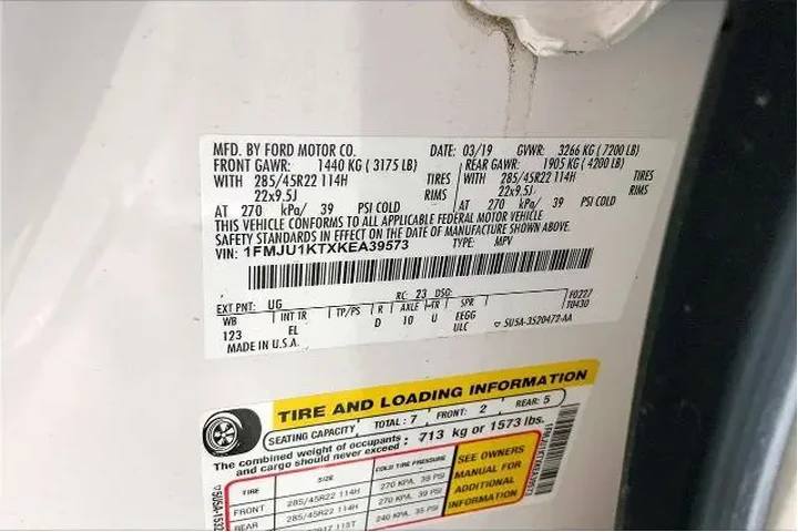 $20521 : Ford Expedition 2019 4x2 Lim image 8