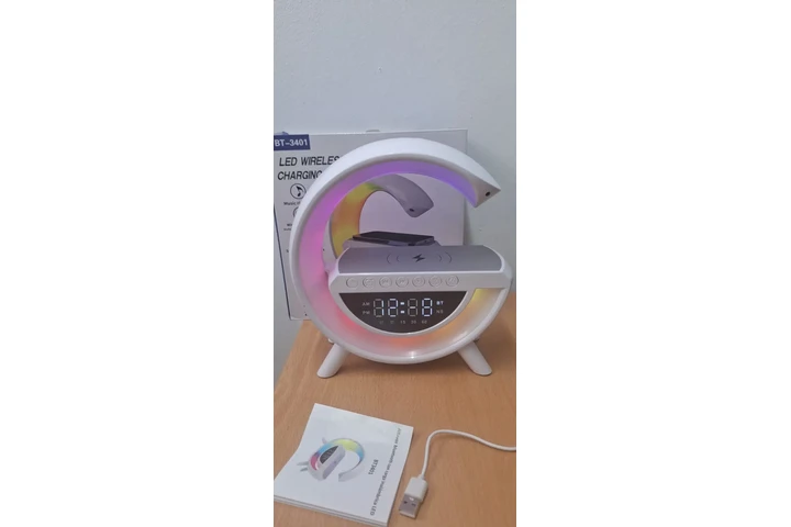 $15 : 🔊 LED Wireless Charging Speak image 2