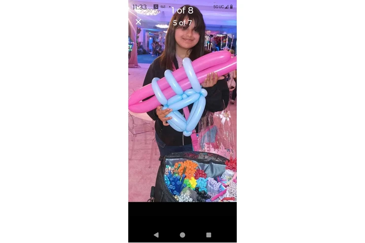 Pinta caritas, globos infantil image 2