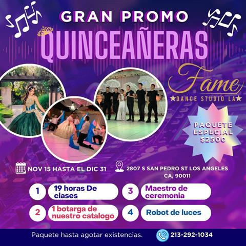 COREOGRAFOS DE QUICEAÑERAS image 1