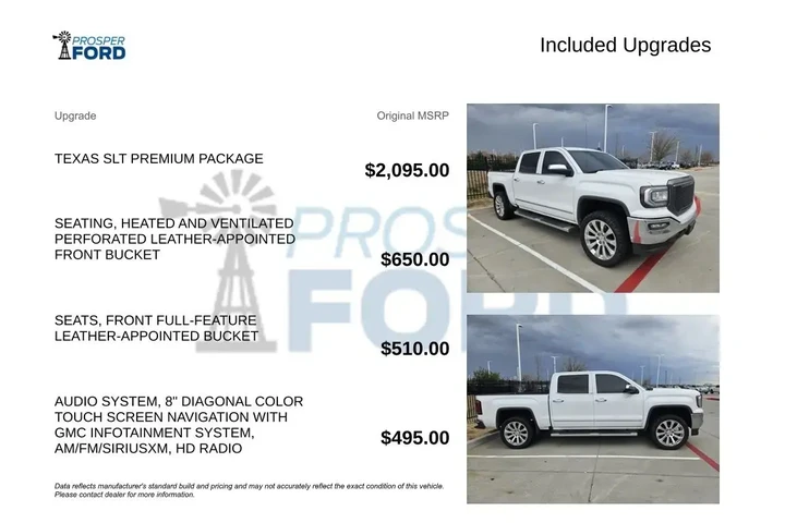 $23995 : GMC Sierra 1500 2018 4x4 SLT image 3