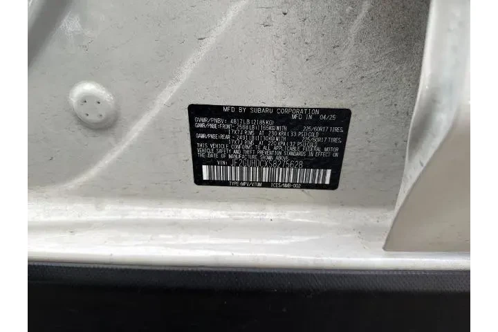 $27282 : Subaru Crosstrek 2025 AWD Pr image 10