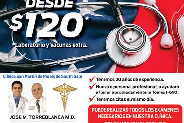 Exámenes Médicos - Inmigración en Orange County