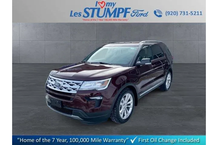 $17897 : Ford Explorer 2018 XLT 4dr S image 1