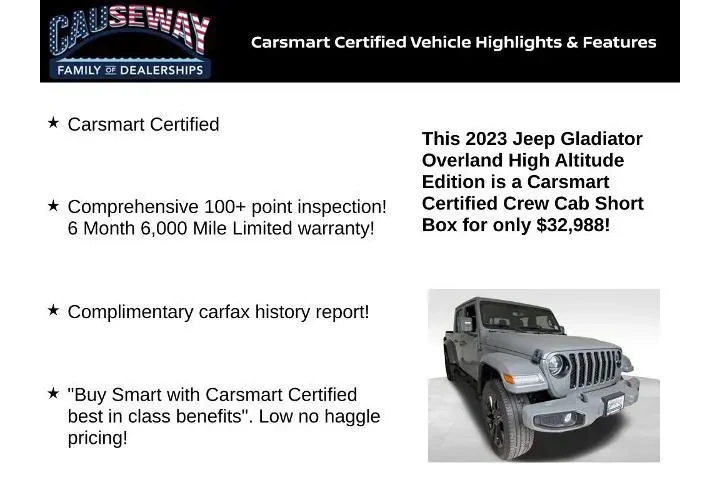 $32988 : Jeep Gladiator 2023 4x4 Over image 2
