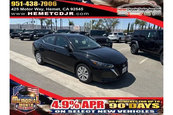 $18983 : Nissan Sentra 2024 S 4dr Sed image 1