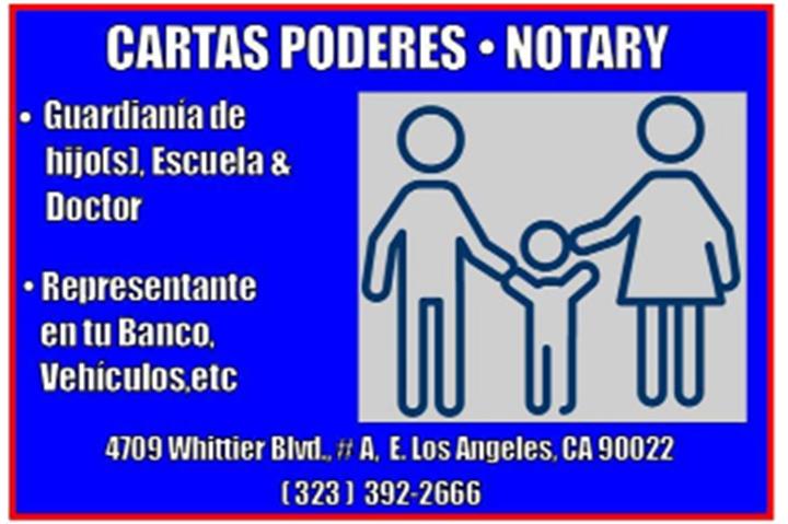 █►➡️APOSTILLADOS➡️CARTAS PODER image 1