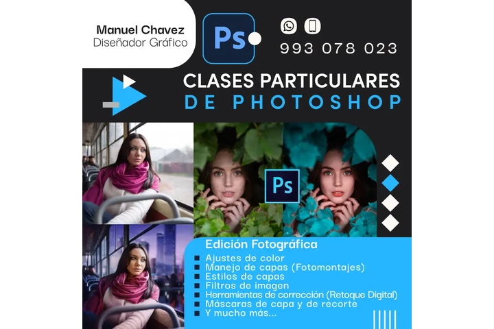 Clases de Adobe Photoshop image 1