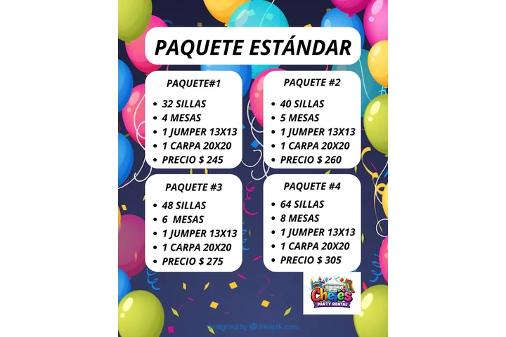 $1 : Renta de Sillas y mesas image 4