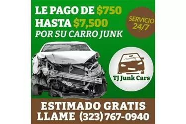 COMPRO SU CARRO JUNK en Los Angeles