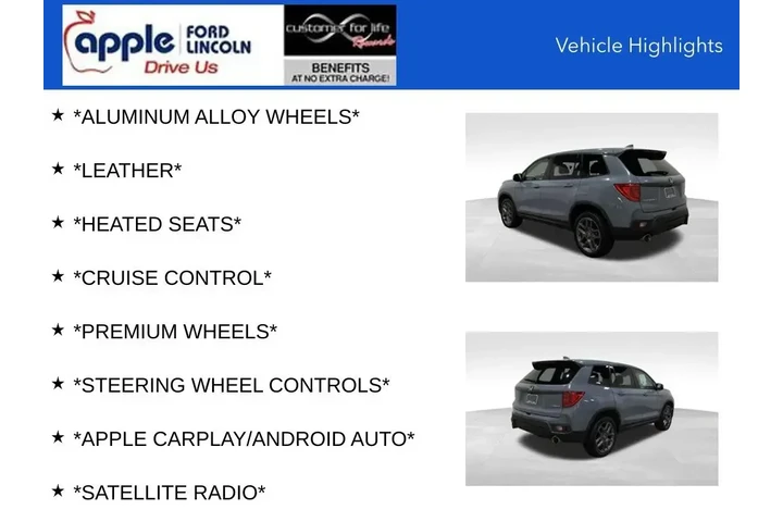 $28300 : Honda Passport 2022 AWD EX-L image 10