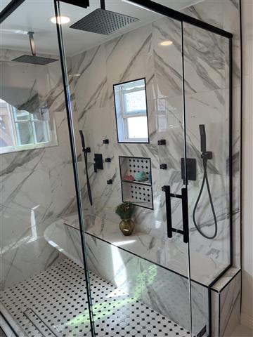 Shower doors installed image 3