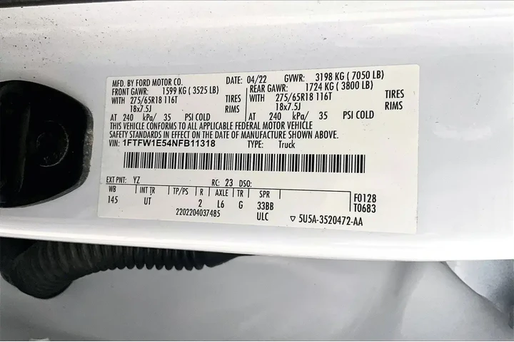 $30994 : Ford F-150 2022 4x4 XLT 4dr image 8