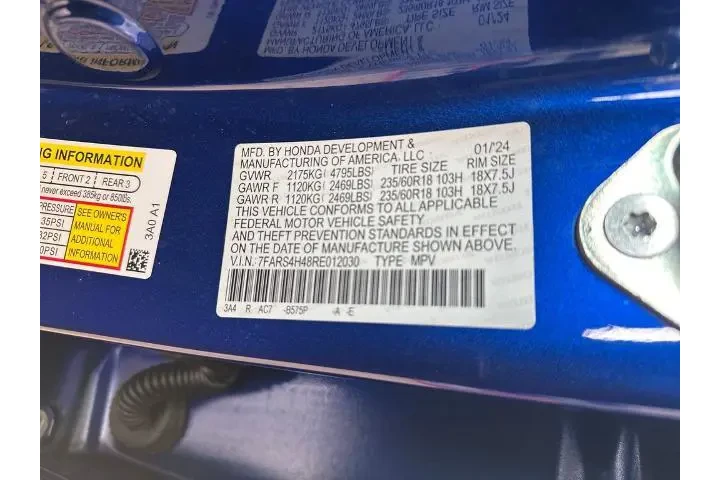 $30240 : Honda CR-V 2024 AWD EX 4dr S image 9
