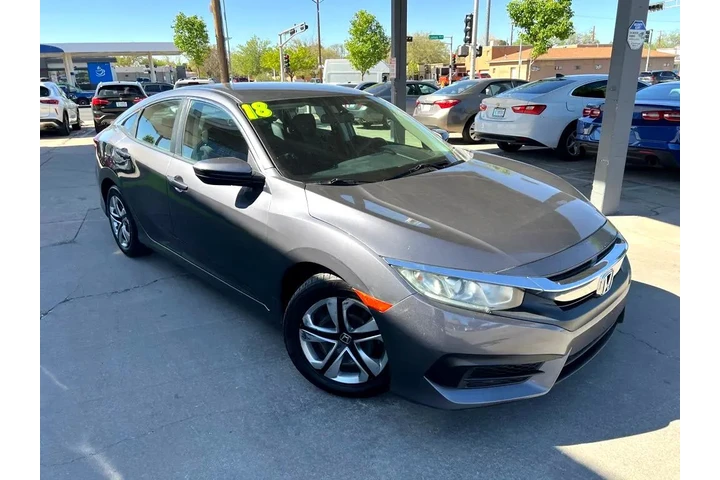 2018 Civic LX Sedan CVT image 3