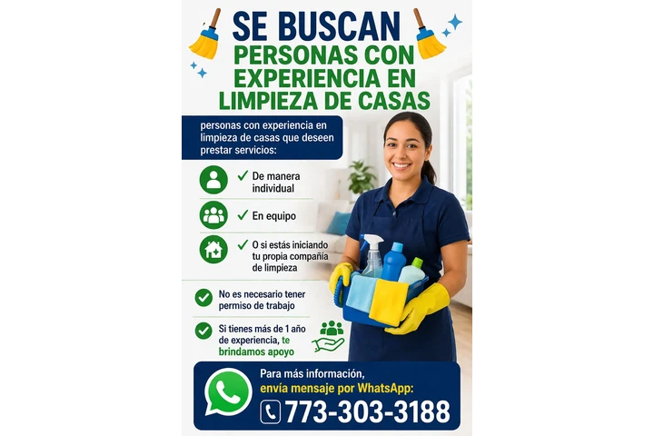 OPORTUNIDAD DE TRABAJO image 1