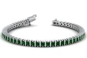 Emerald Tennis Bracelet.