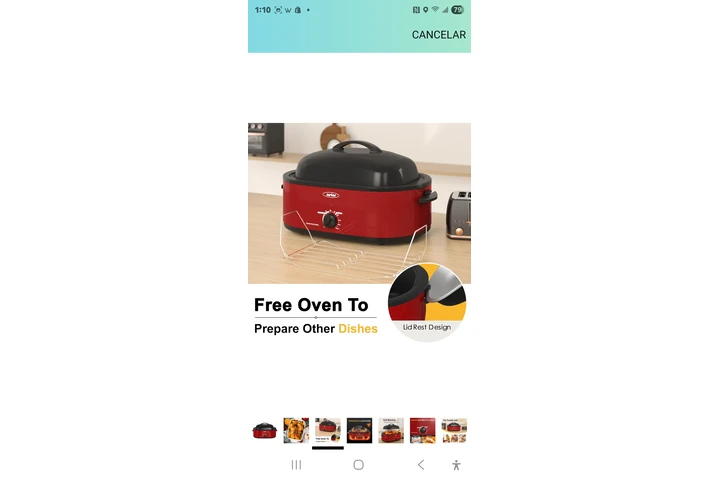$40 : Electric Roaster oven image 10