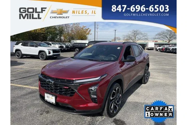 $25199 : Chevrolet Trax 2025 RS 4dr C image 1