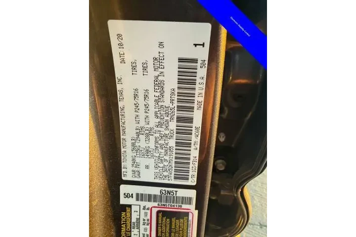 $28995 : Toyota Tacoma 2021 4x2 SR5 4 image 10