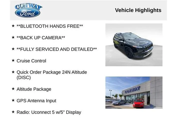 $13795 : Jeep Cherokee 2017 Sport 4dr image 4