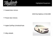 $13999 : Kia Optima 2019 LX 4dr Sedan thumbnail