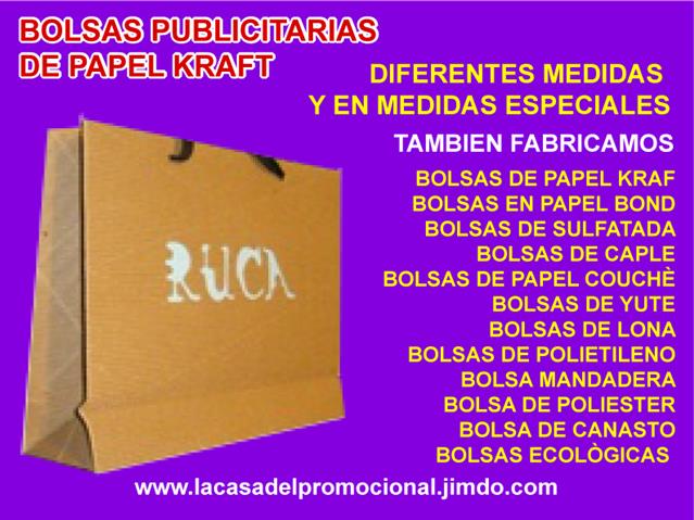 $1 : BOLSAS PROMOCIONALES IMPRESAS image 5