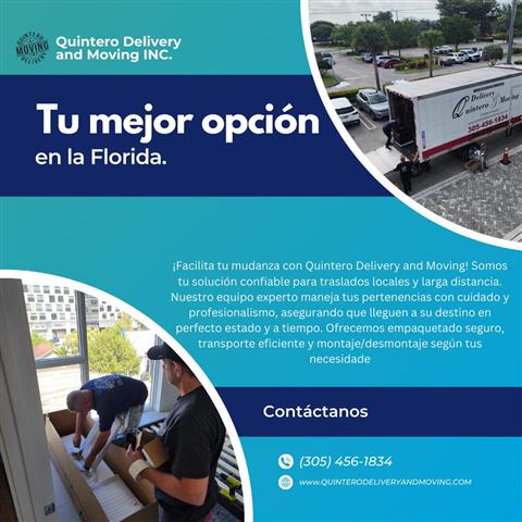 Quintero Delivery&Moving Inc.. image 1