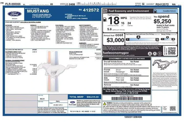 $39300 : Ford Mustang 2024 GT Premium image 4