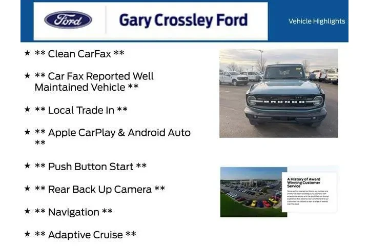 $36500 : Ford Bronco 2021 4x4 Outer B image 6