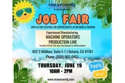 Job Fair Machine Operators en San Bernardino