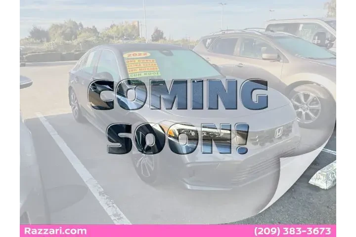 $23283 : Honda Civic 2022 EX-L 4dr Ha image 1