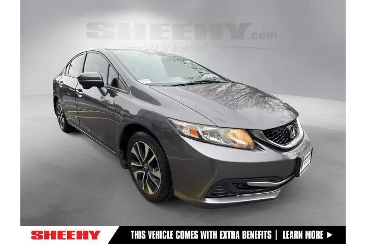 $11595 : Honda Civic 2015 EX 4dr Seda image 1