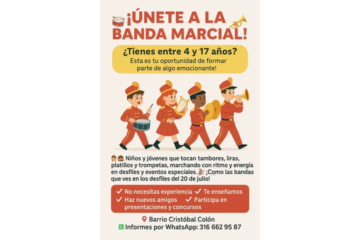BANDA MUSICO MARCIAL CLASES image 2