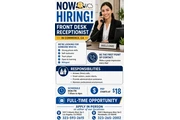 Receptionist Needed | Commerce en Los Angeles