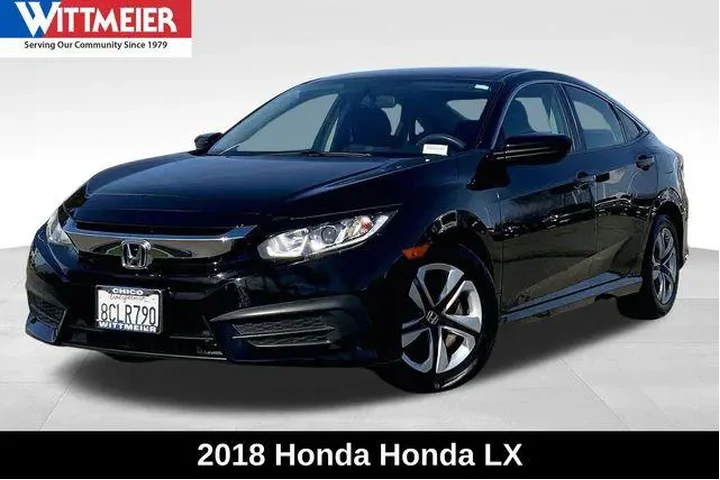 $13985 : Honda Civic 2018 LX 4dr Seda image 1