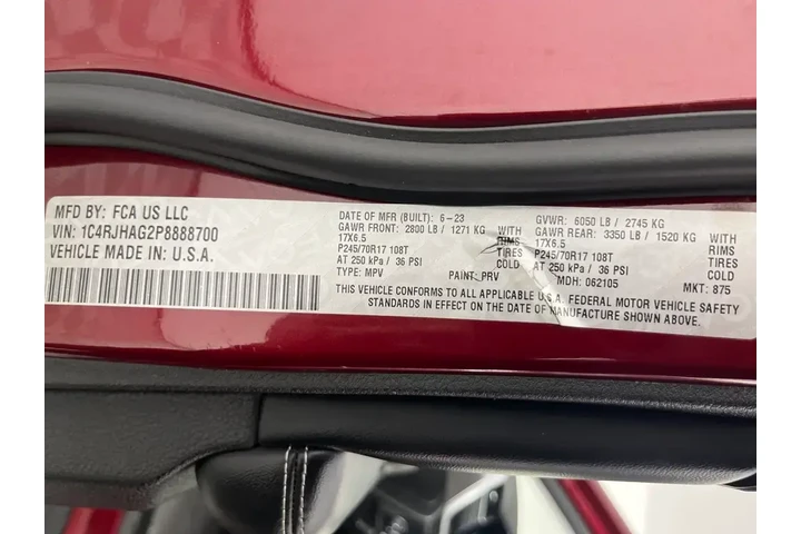 $26291 : Jeep Grand Cherokee 2023 4x4 image 9