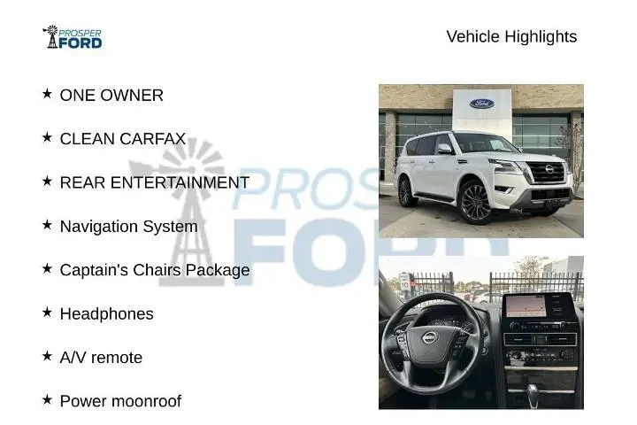 $36950 : Nissan Armada 2021 4x2 Plati image 5