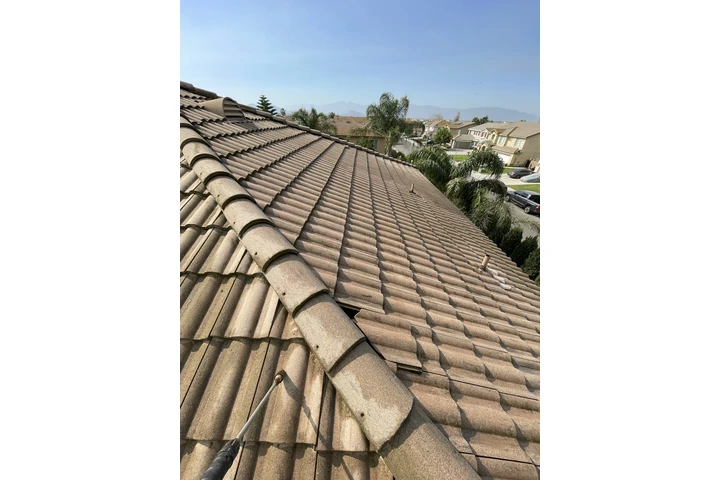 Roof cleaning. Limpieza roof image 6