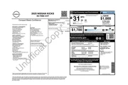 $23568 : Nissan Kicks 2025 SV 4dr Cro thumbnail