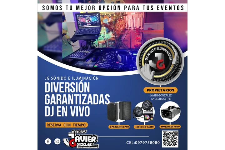 DJ EN GUAYAQUIL LUCES Y SONIDO image 1