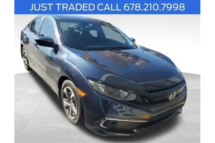 $16633 : Honda Civic 2020 LX 4dr Seda image 1