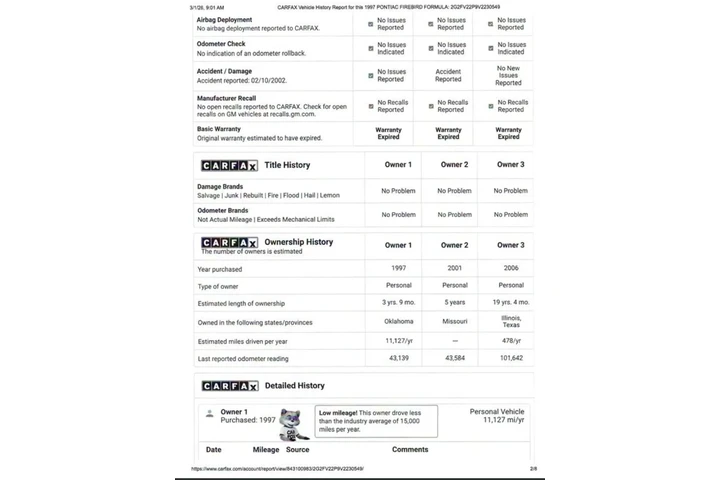 $16700 : Pontiac Firebird image 2