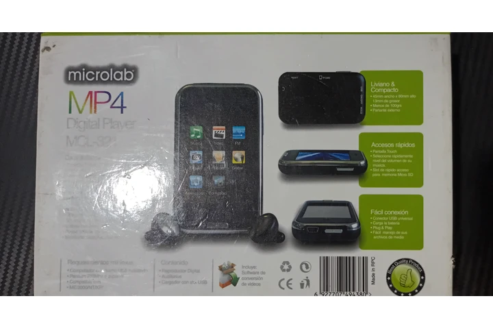 $25000 : Reproductor MP4 Microlab 4 GB image 3