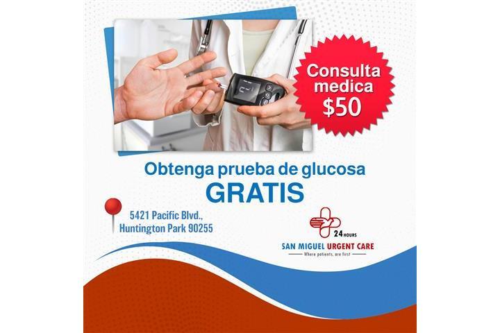 ¡Examen de glucosa GRATIS! image 1