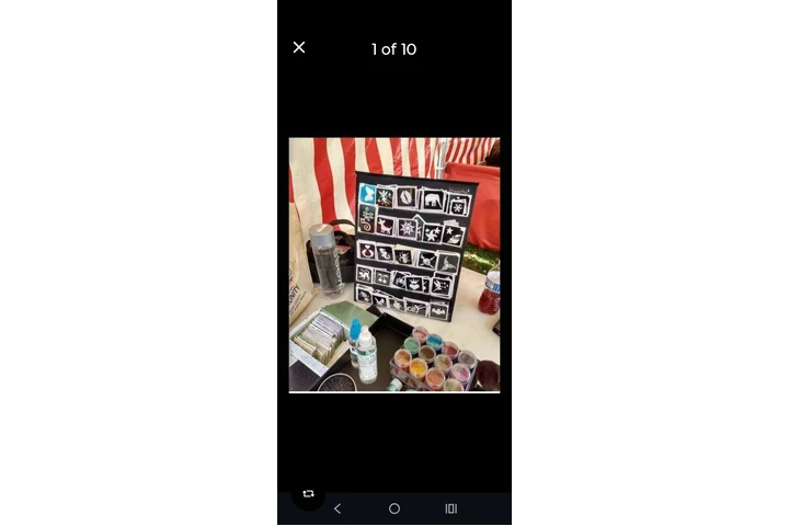 Pinta caritas, globos infantil image 2