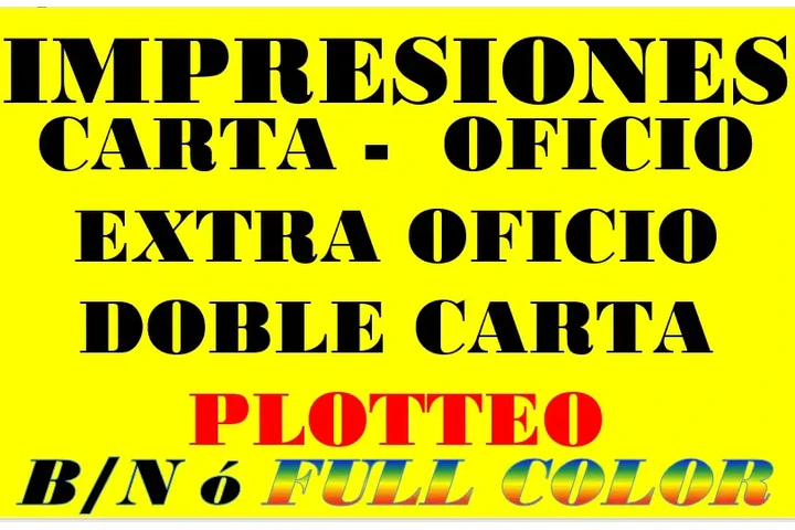 IMPRESIONES COPIAS VOLANTES image 7
